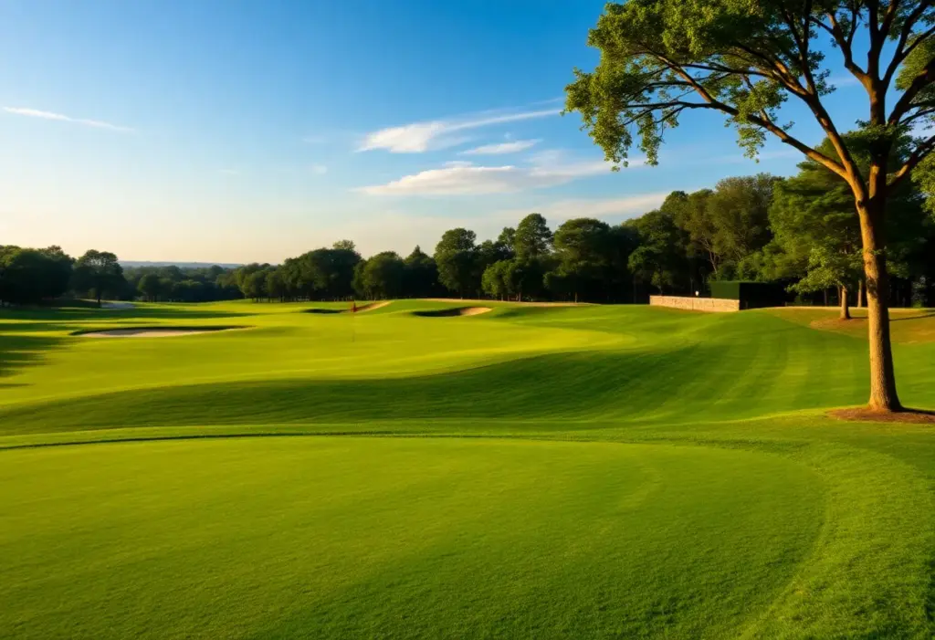 Exclusive golf tournament at Seminole Golf Club