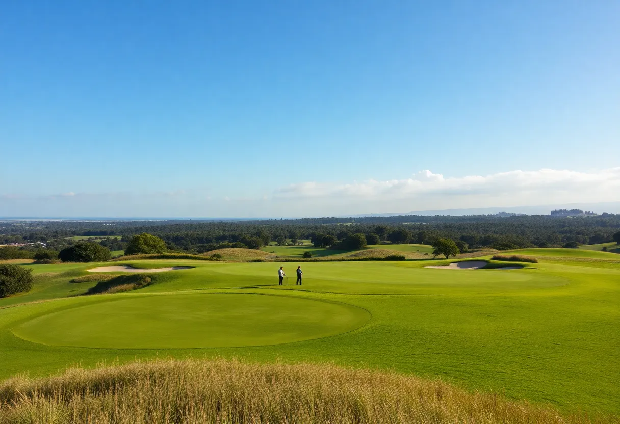 Renovated Sewanee Golf Course with scenic views