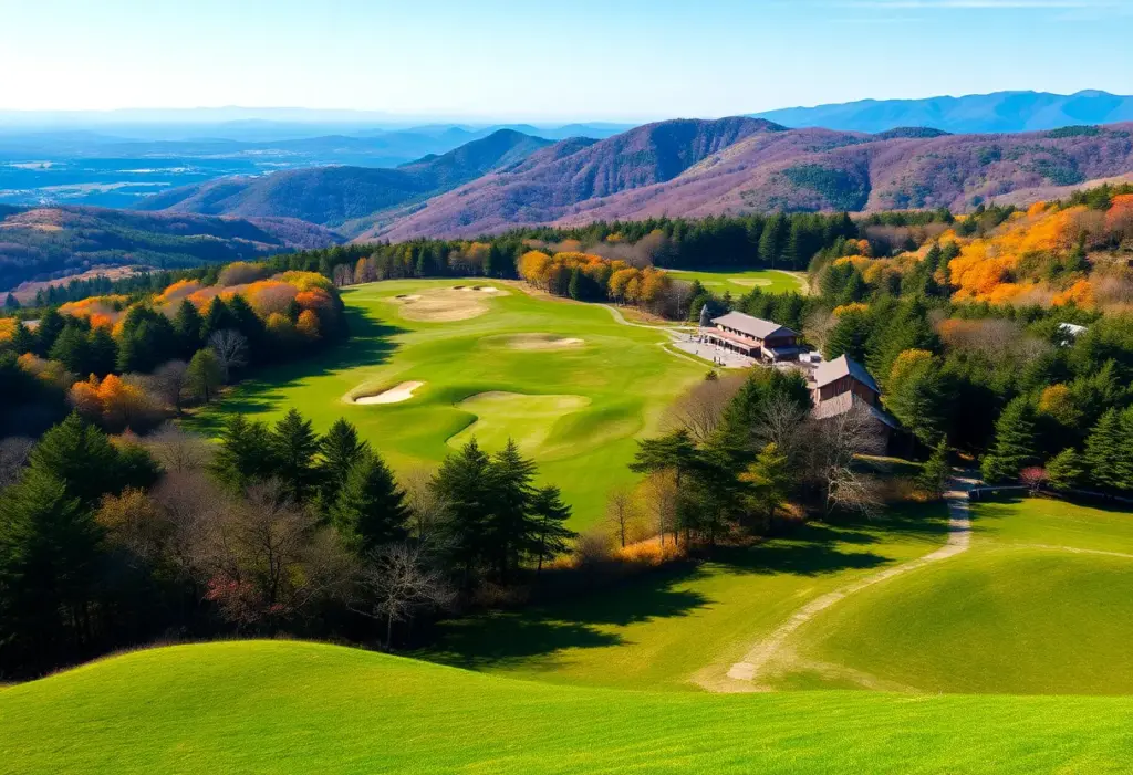 Scenic view of Taiheiyo Club Gotemba Course