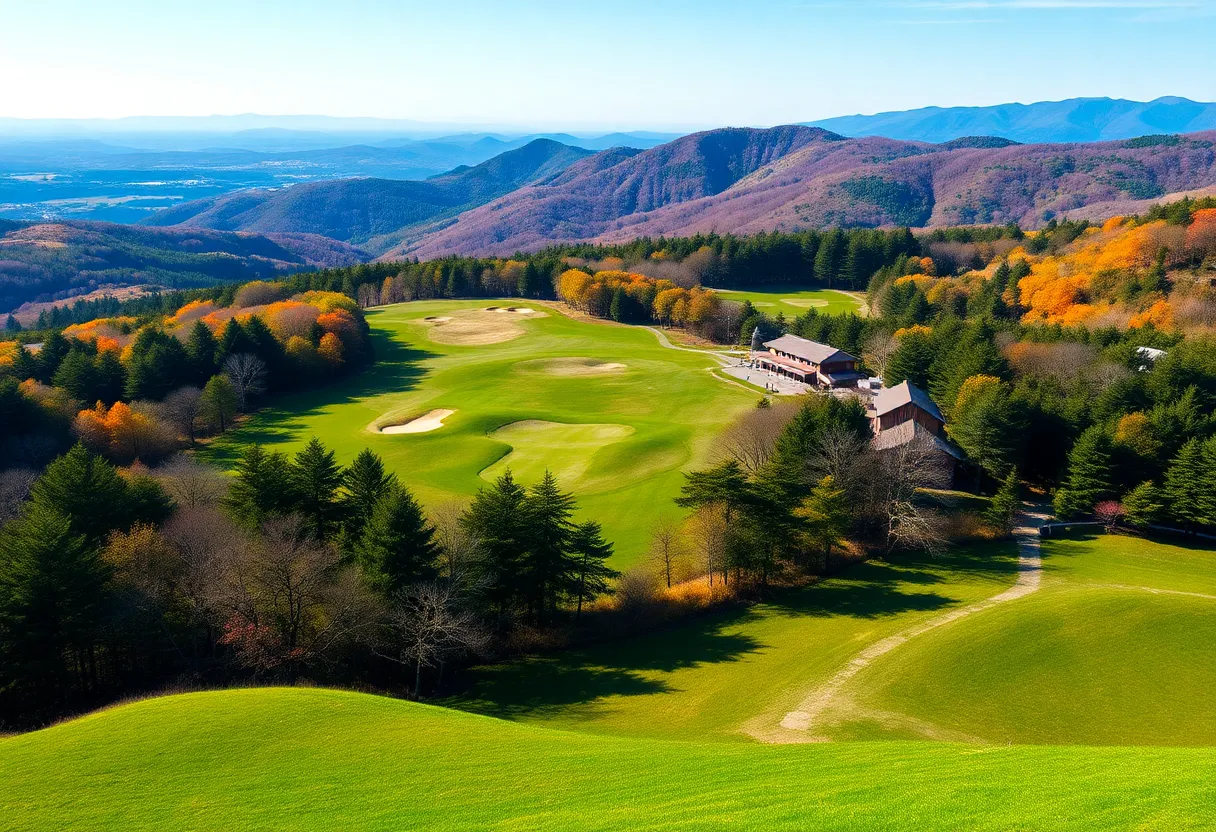 Scenic view of Taiheiyo Club Gotemba Course