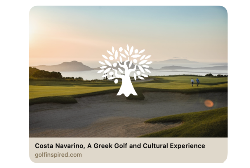 An Evening in Costa Navarino