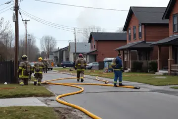 Community dealing with the aftermath of arson