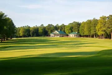 Scenic view of the Crossings Golf Club