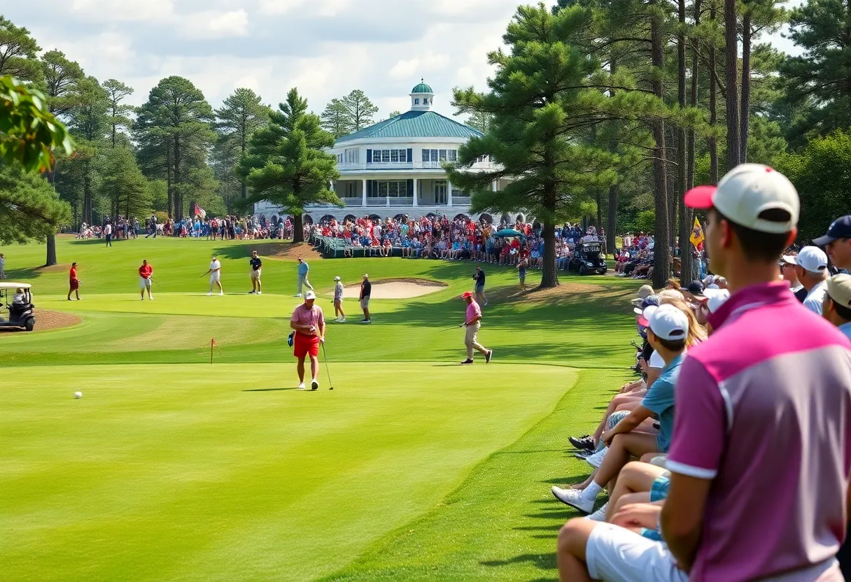Teams competing in the East Lake Cup at East Lake Golf Club