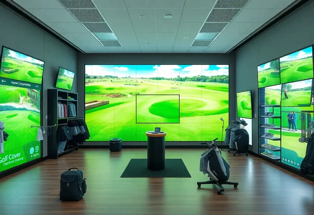 Digital assistant in a golf pro shop
