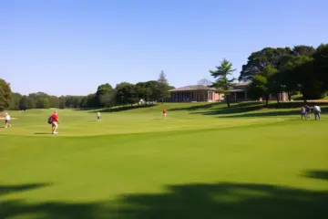 Kentucky women's golf team competing at the Terps Invitational