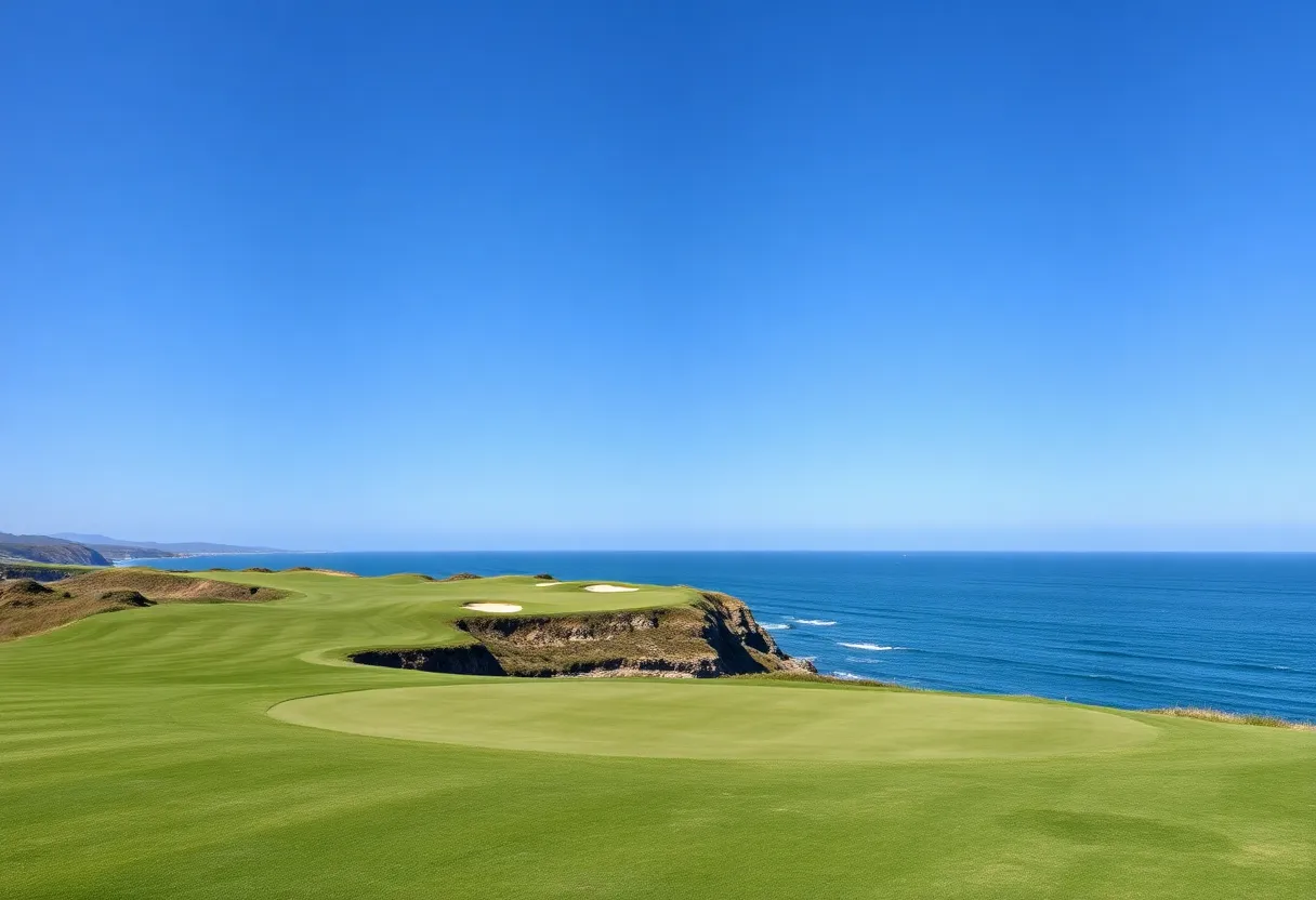La Réserve Golf Links with ocean views