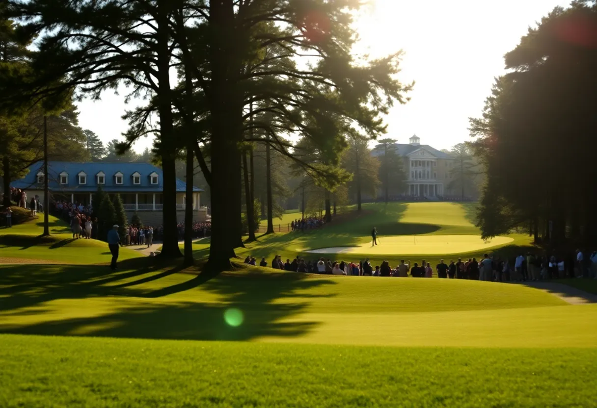 Augusta National Golf Club during the Masters 2026 tournament