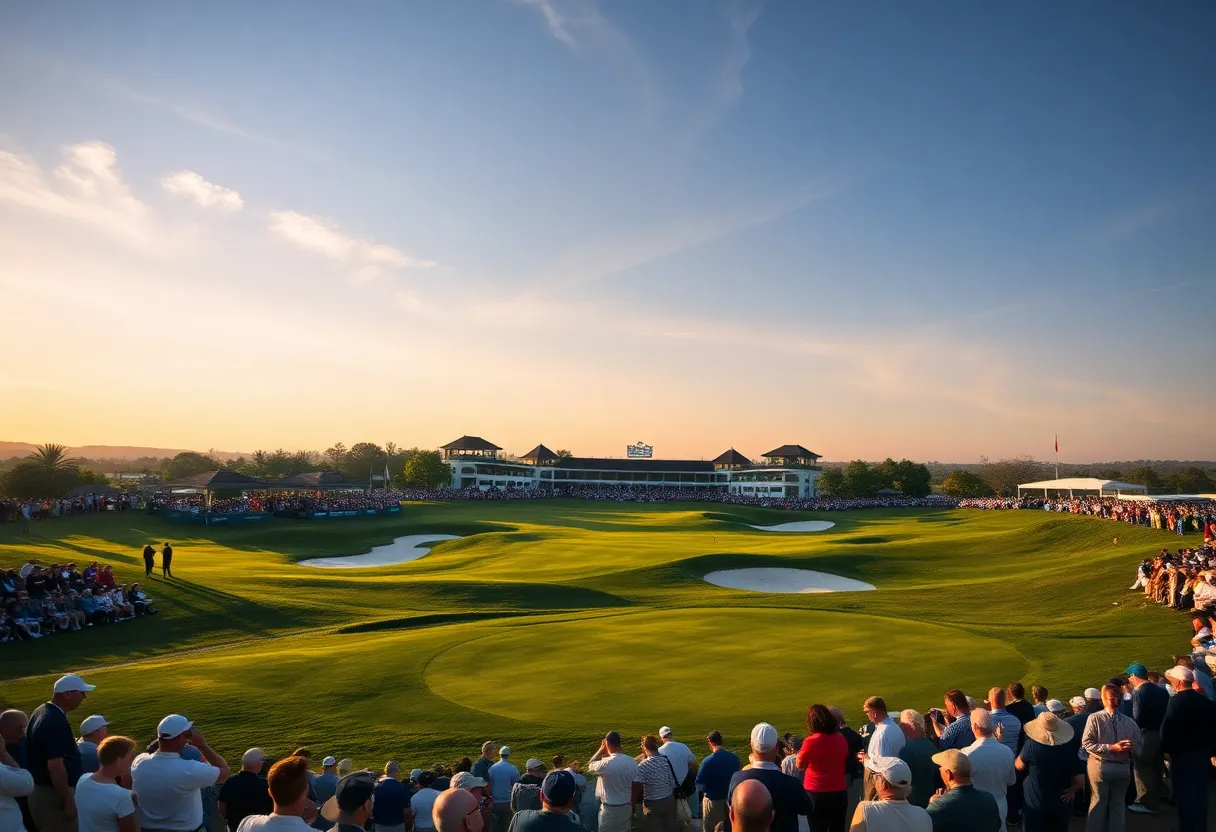 Rory McIlroy celebrating his Masters victory at Augusta National.