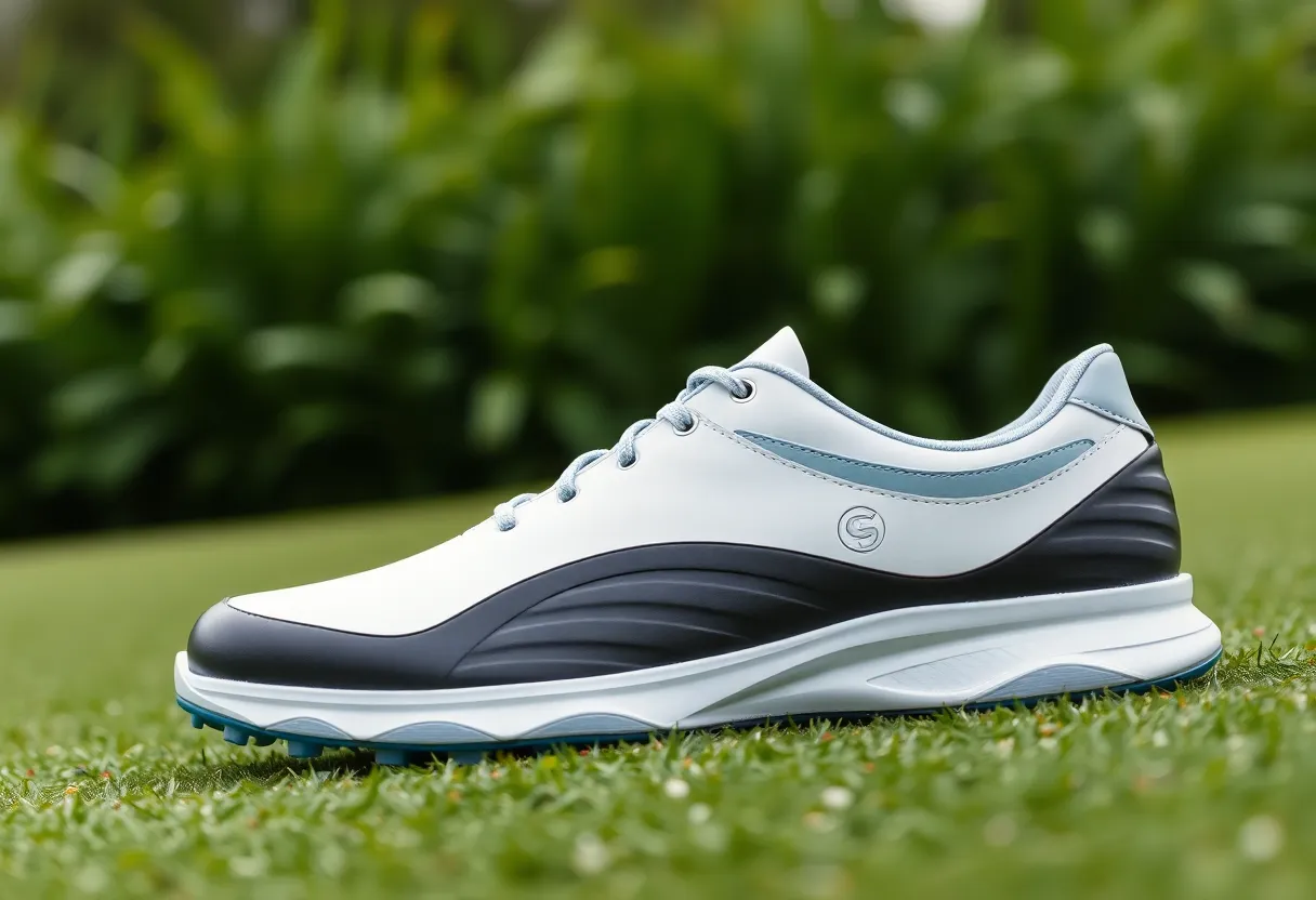Under Armour Drive Pro Clone Golf Shoes on the golf course
