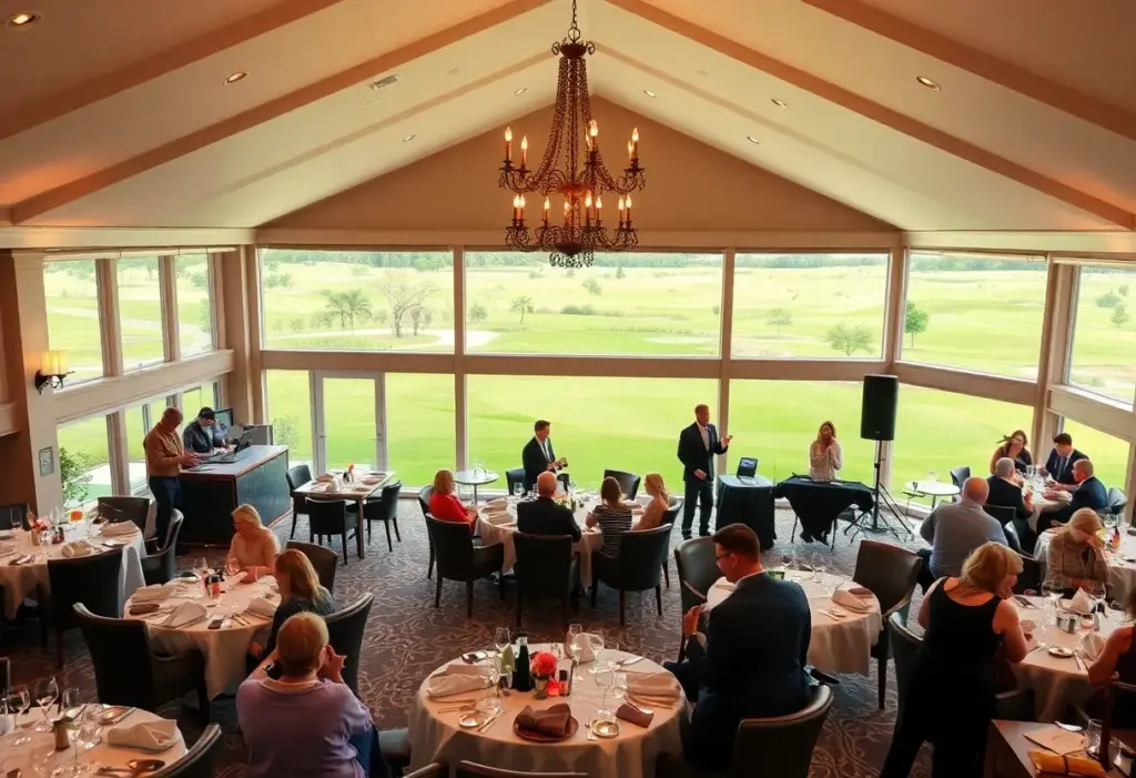 Vista House during Augusta Golf Tournament showcasing luxury hospitality